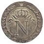 10 cent Napoléon (Au N couronné en billon)