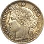 5 francs Cérès (Gouvernement de Défense nationale, sans légende)